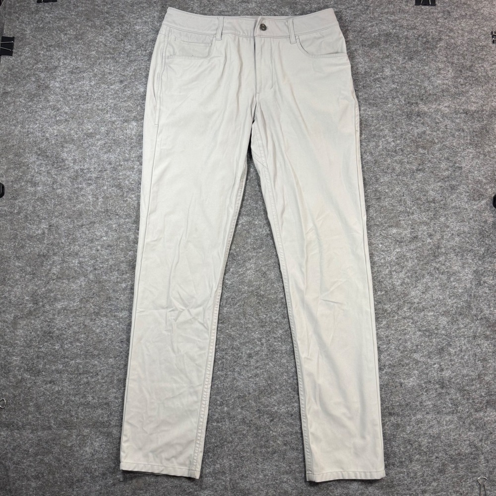 Johnnie-O Cross Country PREP-FORMANCE Pant Mens 32x34 (Fits 33x32.5) Gray Golf